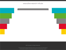 Tablet Screenshot of executive-search-info.de
